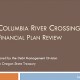 Oregon treasurer’s CRC review shows overestimated revenue, outdated traffic counts