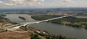 Rendering of the Columbia River Crossing Bridge